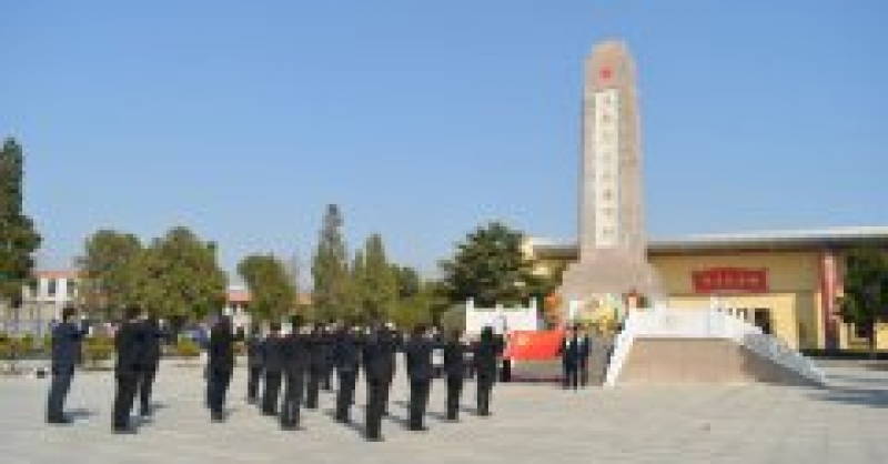集團團委開展“緬懷革命先烈，弘揚民族精神”愛國主義教育活動